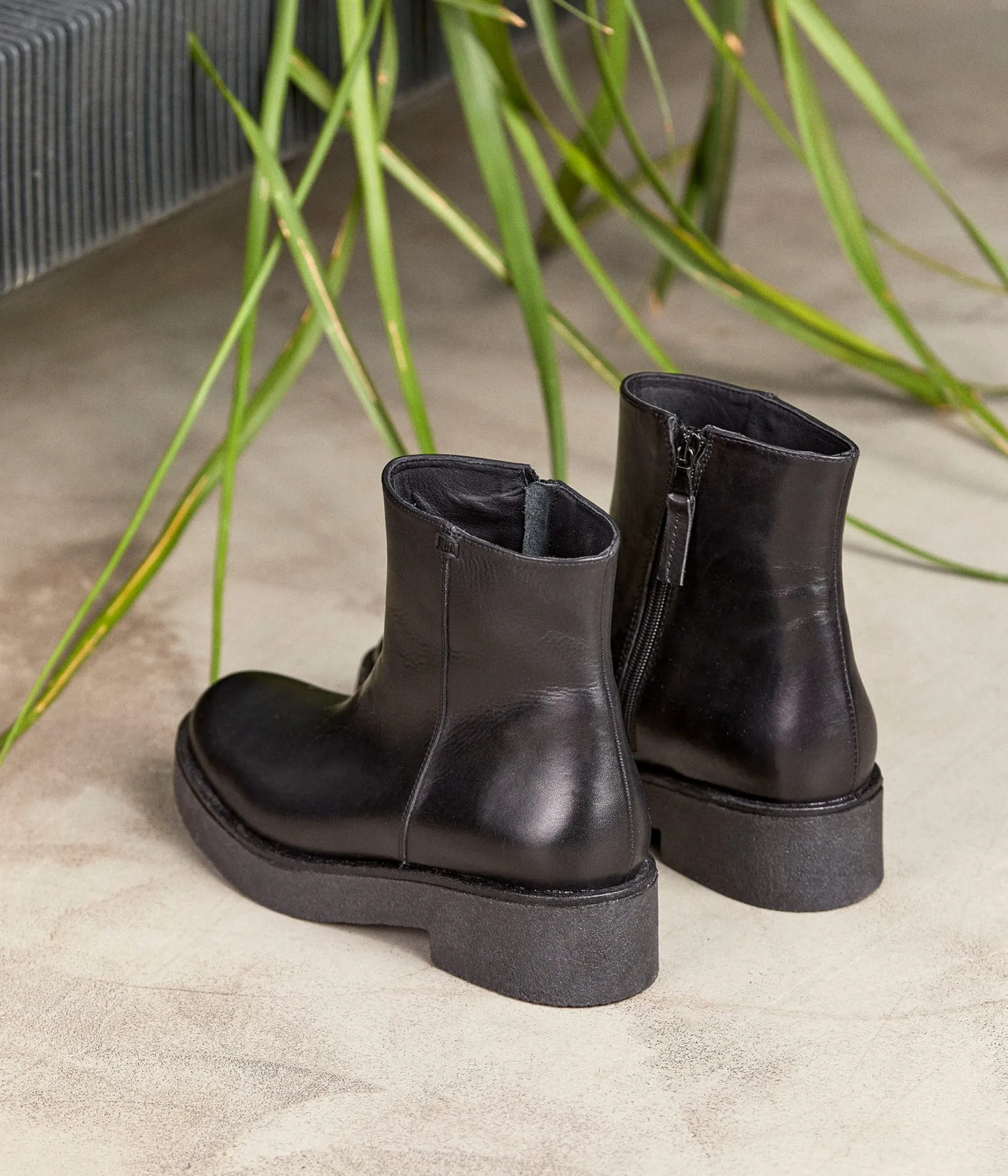 Femme Mellow Yellow Boots, Bottines-Boots es cuir Isaure