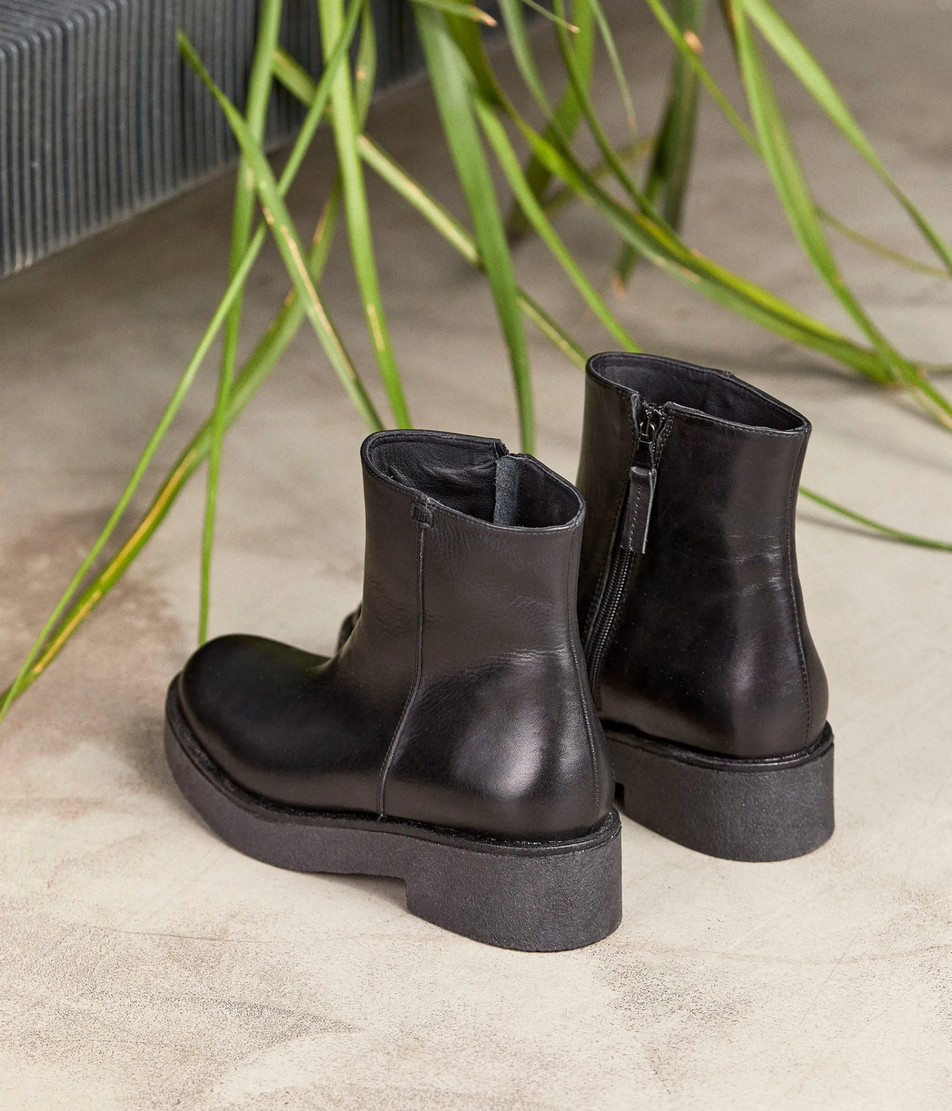 Femme Mellow Yellow Boots, Bottines-Boots es cuir Isaure