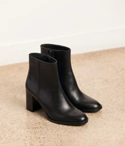 Femme Mellow Yellow Boots, Bottines-Boots talon noires Ainoa