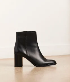 Femme Mellow Yellow Boots, Bottines-Boots talon noires Ainoa