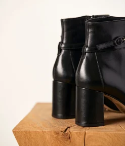 Femme Mellow Yellow Boots, Bottines-Boots talon noires Besse