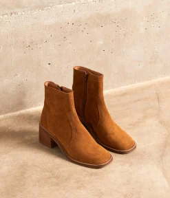 Femme Mellow Yellow Boots, Bottines-Boots velours Ann