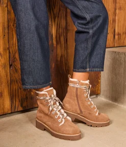 Femme Mellow Yellow Boots, Bottines-Boots velours Helmut