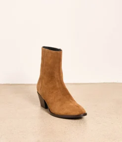 Femme Mellow Yellow Boots, Bottines-Boots velours Hailey