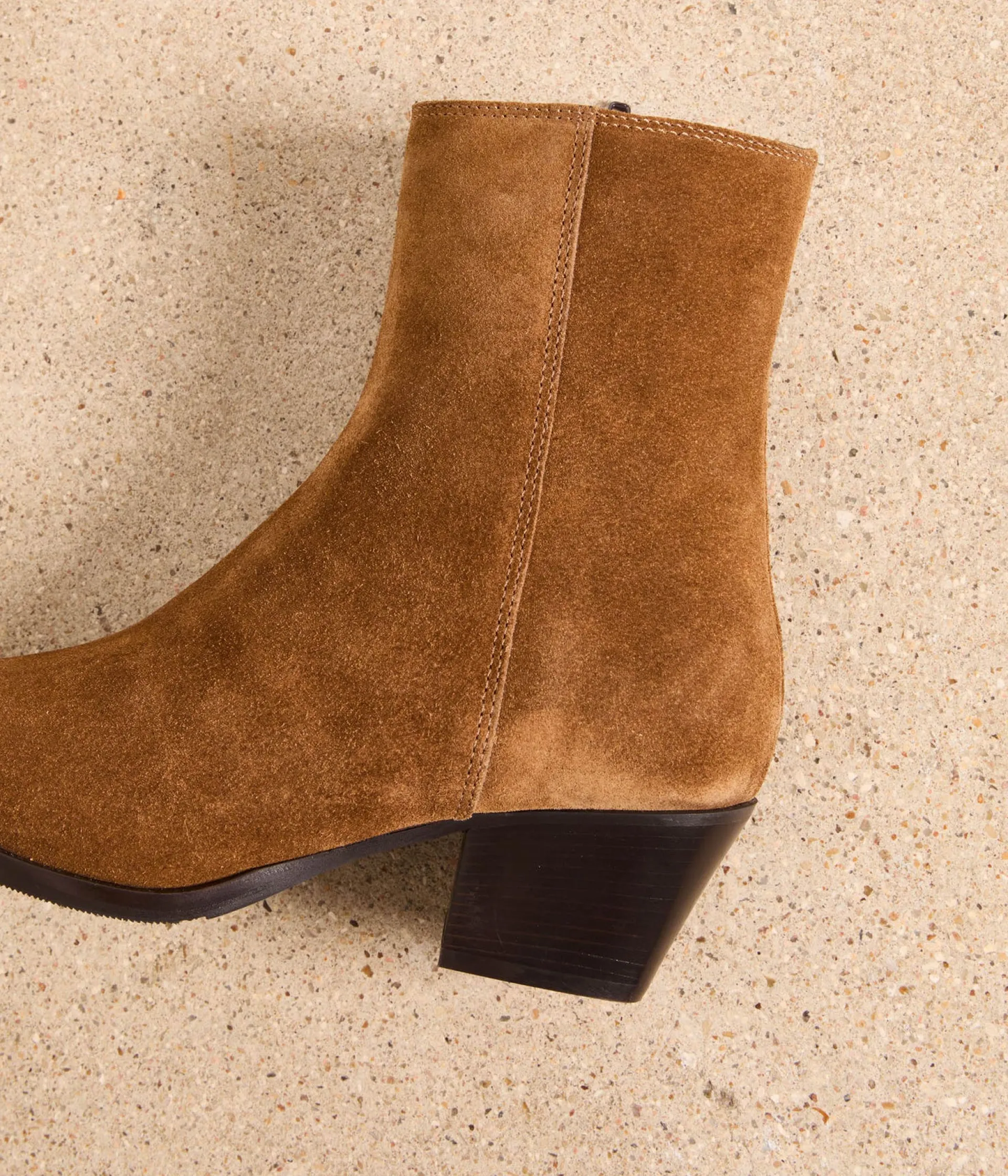 Femme Mellow Yellow Boots, Bottines-Boots velours Hailey