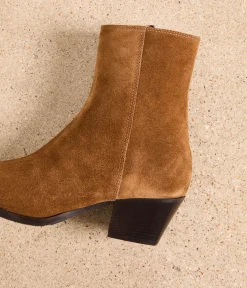 Femme Mellow Yellow Boots, Bottines-Boots velours Hailey