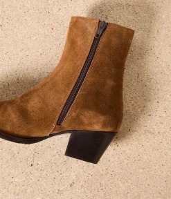 Femme Mellow Yellow Boots, Bottines-Boots velours Hailey