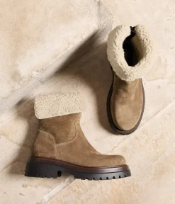 Femme Mellow Yellow Boots, Bottines-Boots velours Flynn