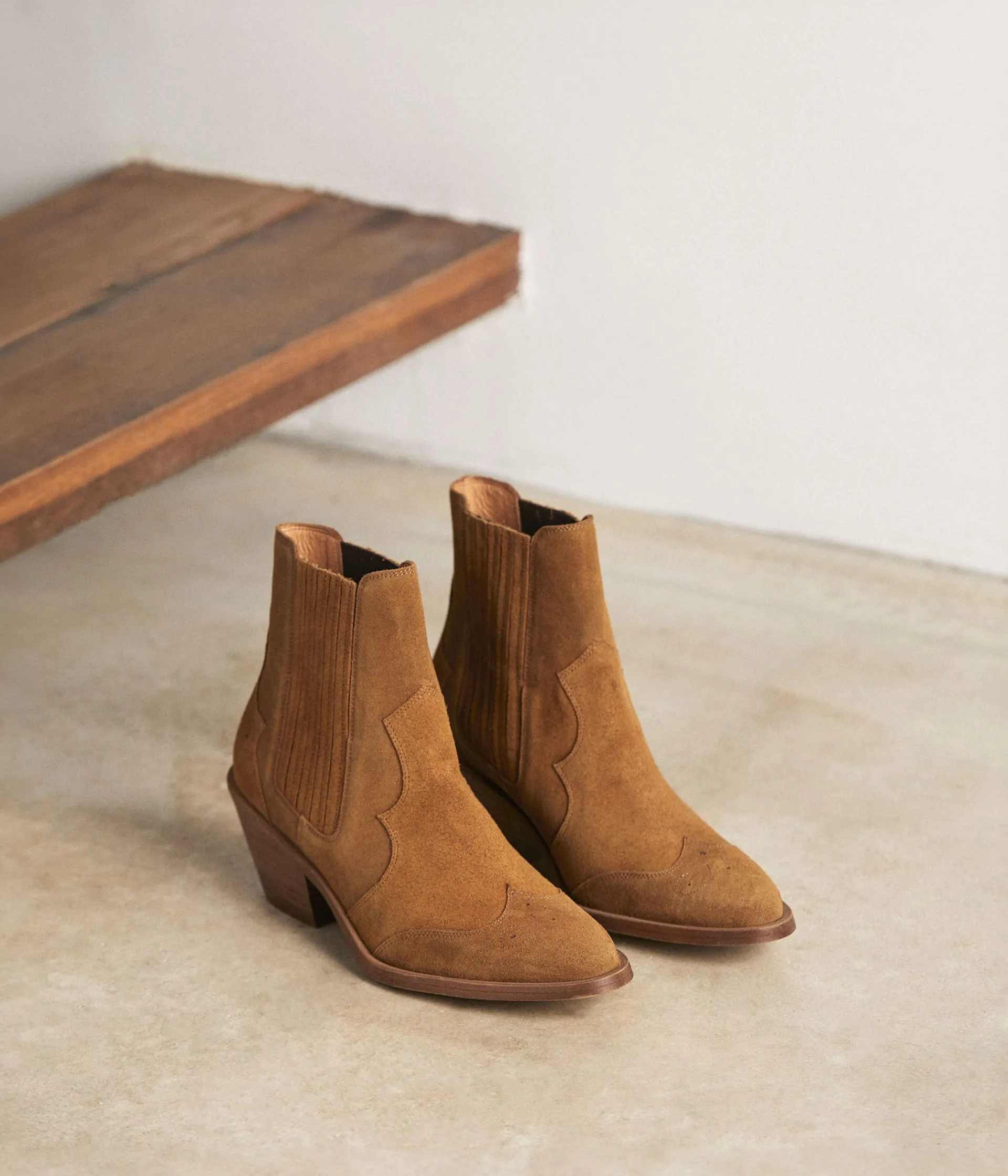 Femme Mellow Yellow Boots, Bottines-Boots Western Carrie