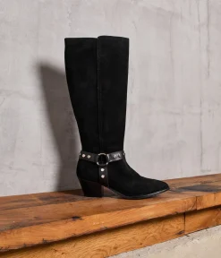 Femme Mellow Yellow Bottes-Bottes velours Gigi