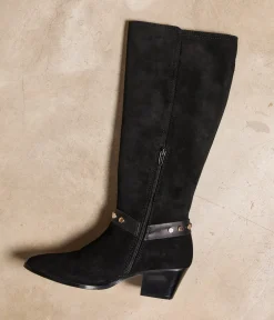 Femme Mellow Yellow Bottes-Bottes velours Gigi