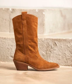 Femme Mellow Yellow Bottes-Bottes Western Canelle