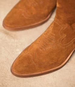 Femme Mellow Yellow Bottes-Bottes Western Canelle