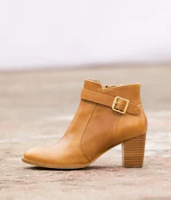 Femme Mellow Yellow Boots, Bottines-Bottines à talon Postiche