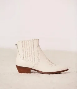 Femme Mellow Yellow Boots, Bottines-Bottines beiges Willa