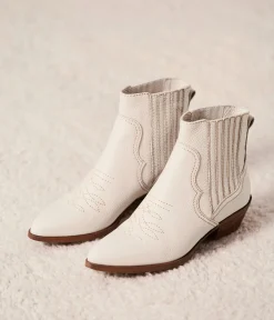 Femme Mellow Yellow Boots, Bottines-Bottines beiges Willa