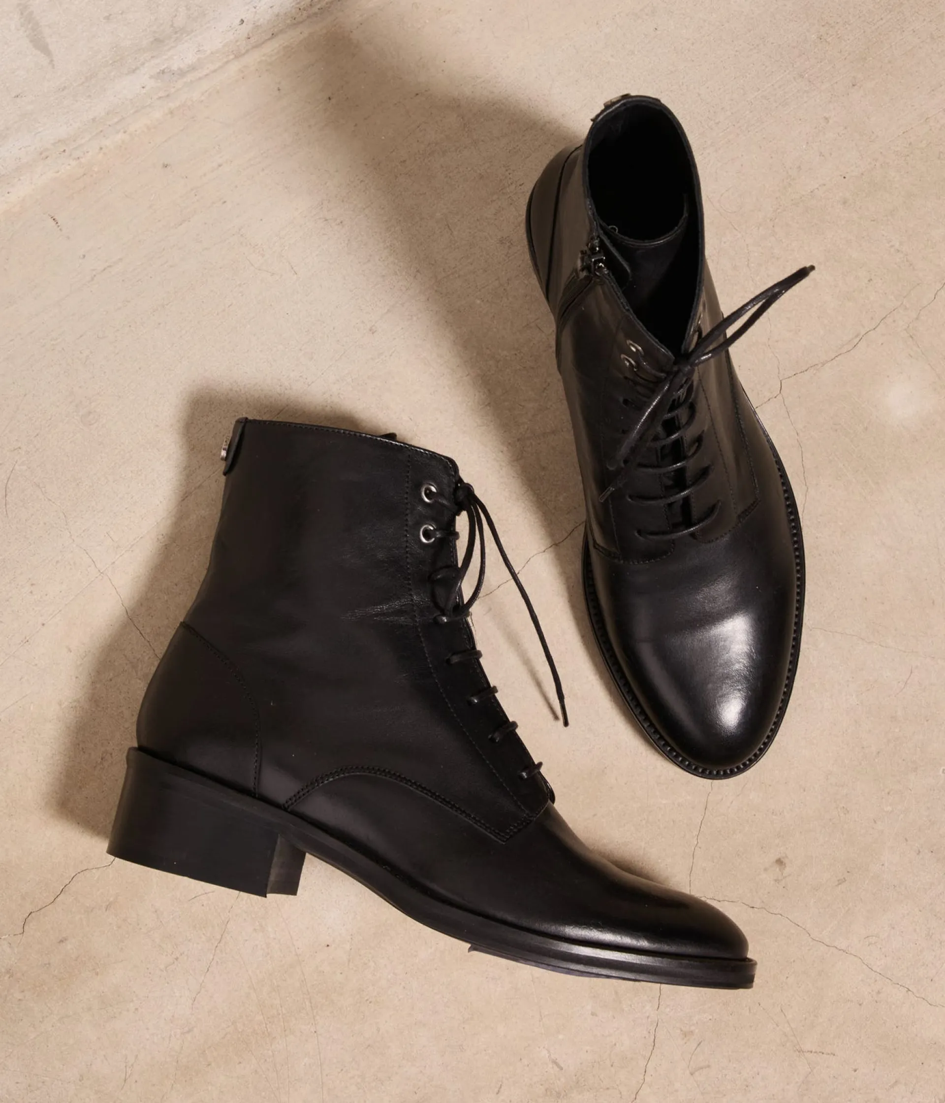 Femme Mellow Yellow Boots, Bottines-Bottines cuir Lemon