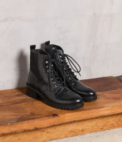 Femme Mellow Yellow Boots, Bottines-Bottines es croco Azelie