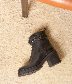 Femme Mellow Yellow Boots, Bottines-Bottines es cuir Anya