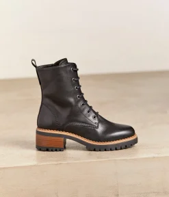 Femme Mellow Yellow Boots, Bottines-Bottines es cuir Cécile