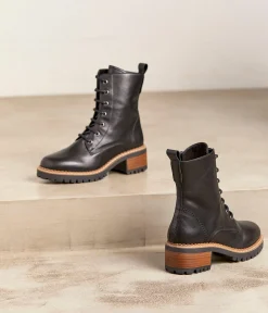 Femme Mellow Yellow Boots, Bottines-Bottines es cuir Cécile