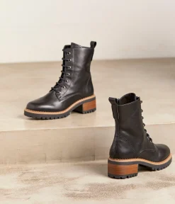 Femme Mellow Yellow Boots, Bottines-Bottines es cuir Cécile