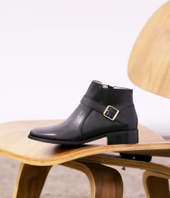 Femme Mellow Yellow Boots, Bottines-Bottines noires Post