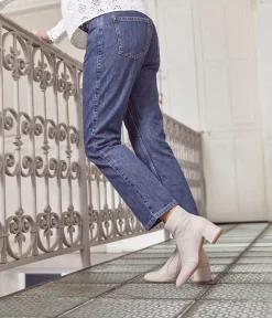 Femme Mellow Yellow Boots, Bottines-Bottines pâle Bart