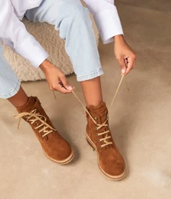 Femme Mellow Yellow Boots, Bottines-Bottines velours Amethys