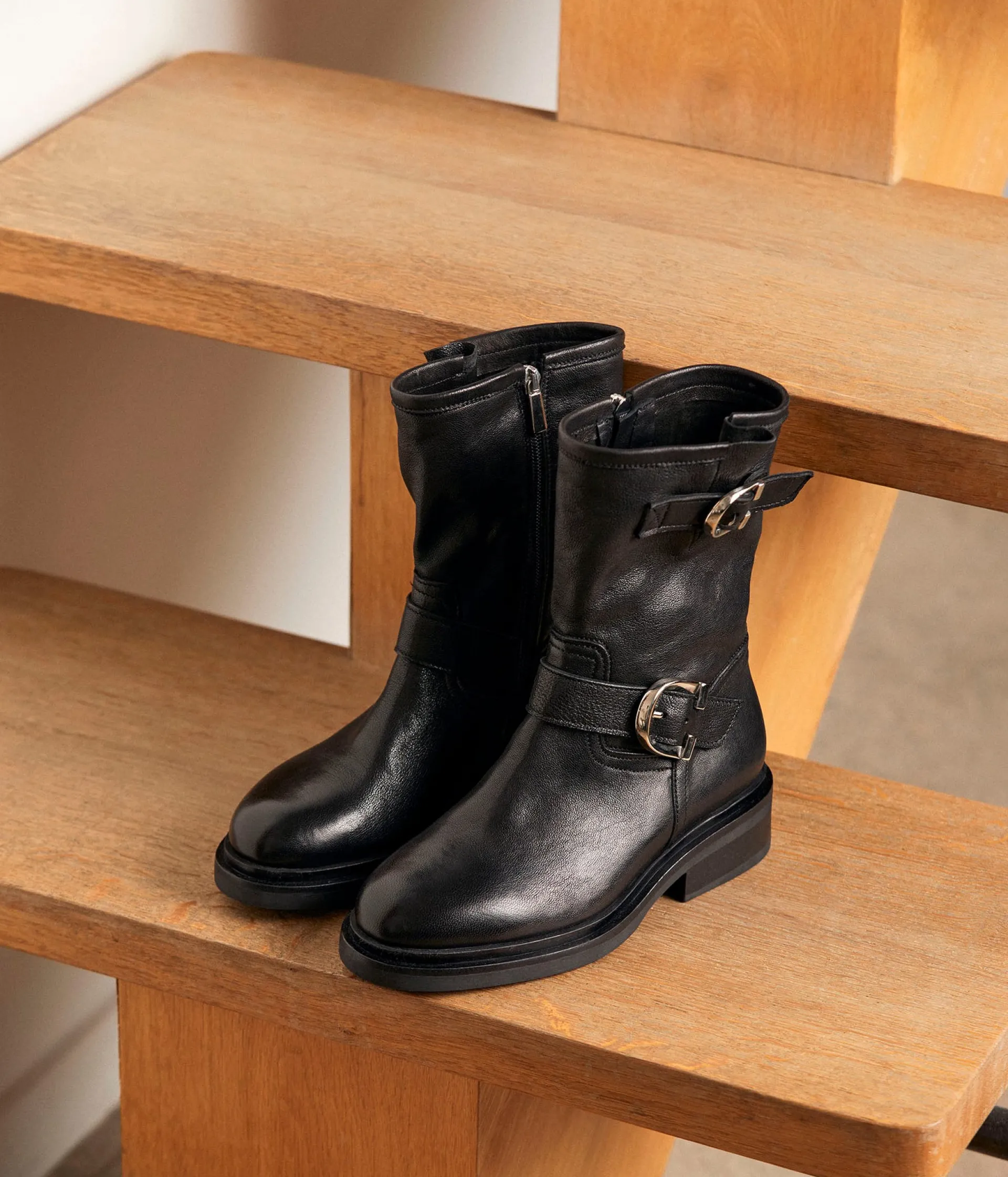 Femme Mellow Yellow Boots, Bottines-Botttines cuir Patty