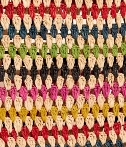 Mellow Yellow Sacs, Pochettes-Cabas tressé Flore