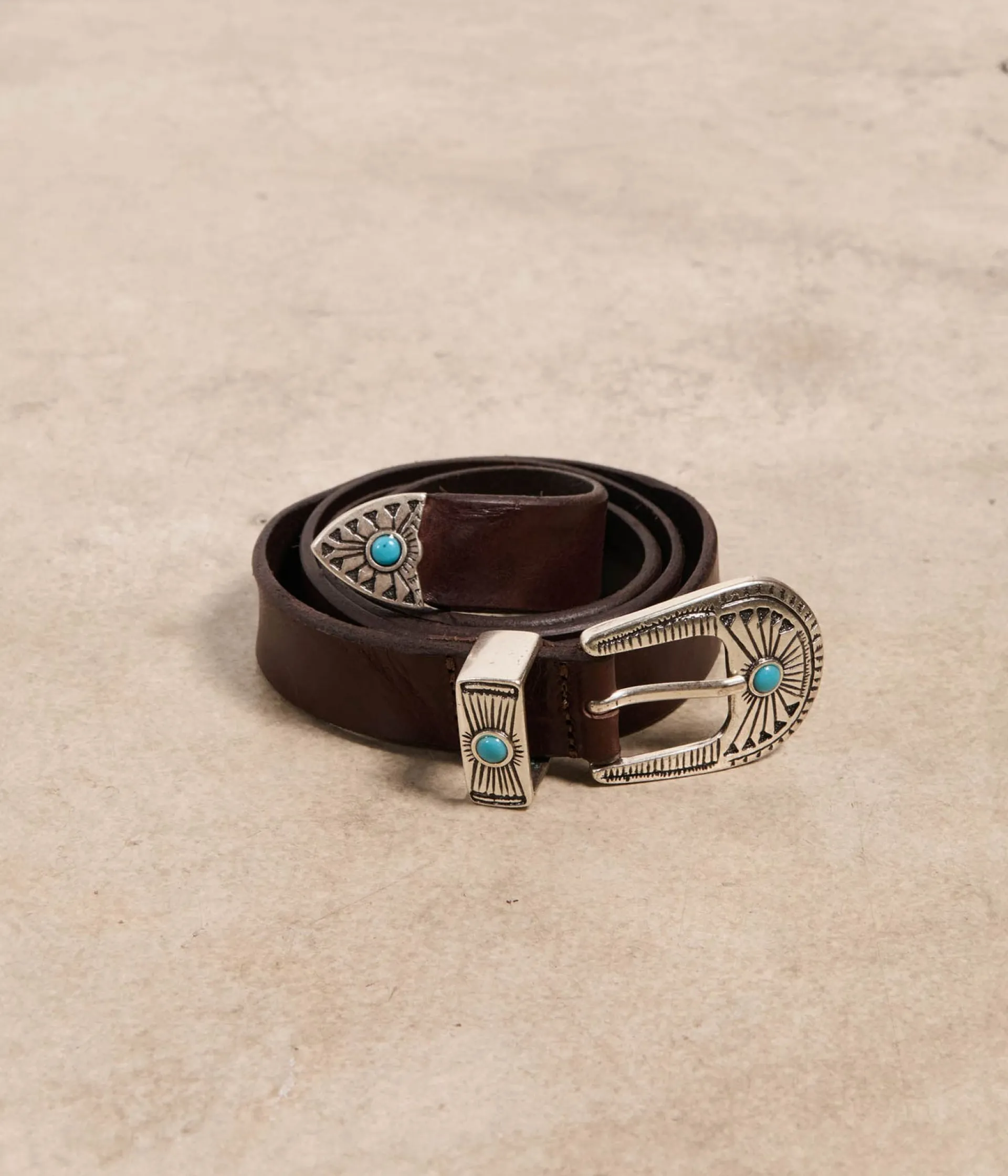 Mellow Yellow Ceintures-Ceinture cuir Parton