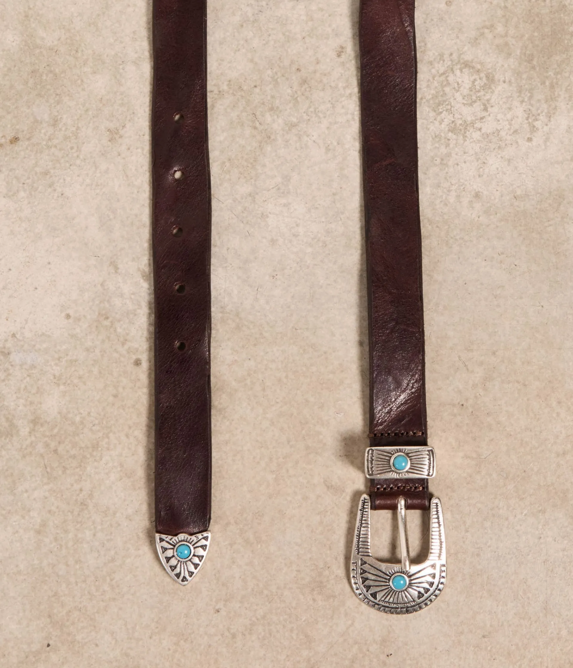 Mellow Yellow Ceintures-Ceinture cuir Parton