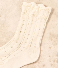 Mellow Yellow Chaussettes-Chaussettes s dentelle Lisette