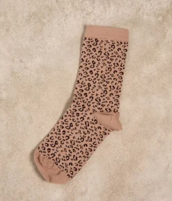 Mellow Yellow Chaussettes-Chaussettes s léopard Tiga