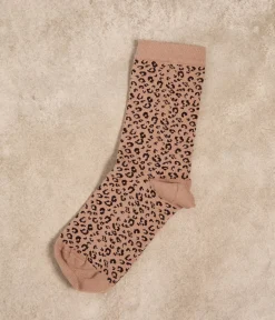 Mellow Yellow Chaussettes-Chaussettes s léopard Tiga