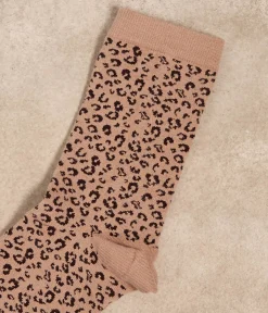 Mellow Yellow Chaussettes-Chaussettes s léopard Tiga