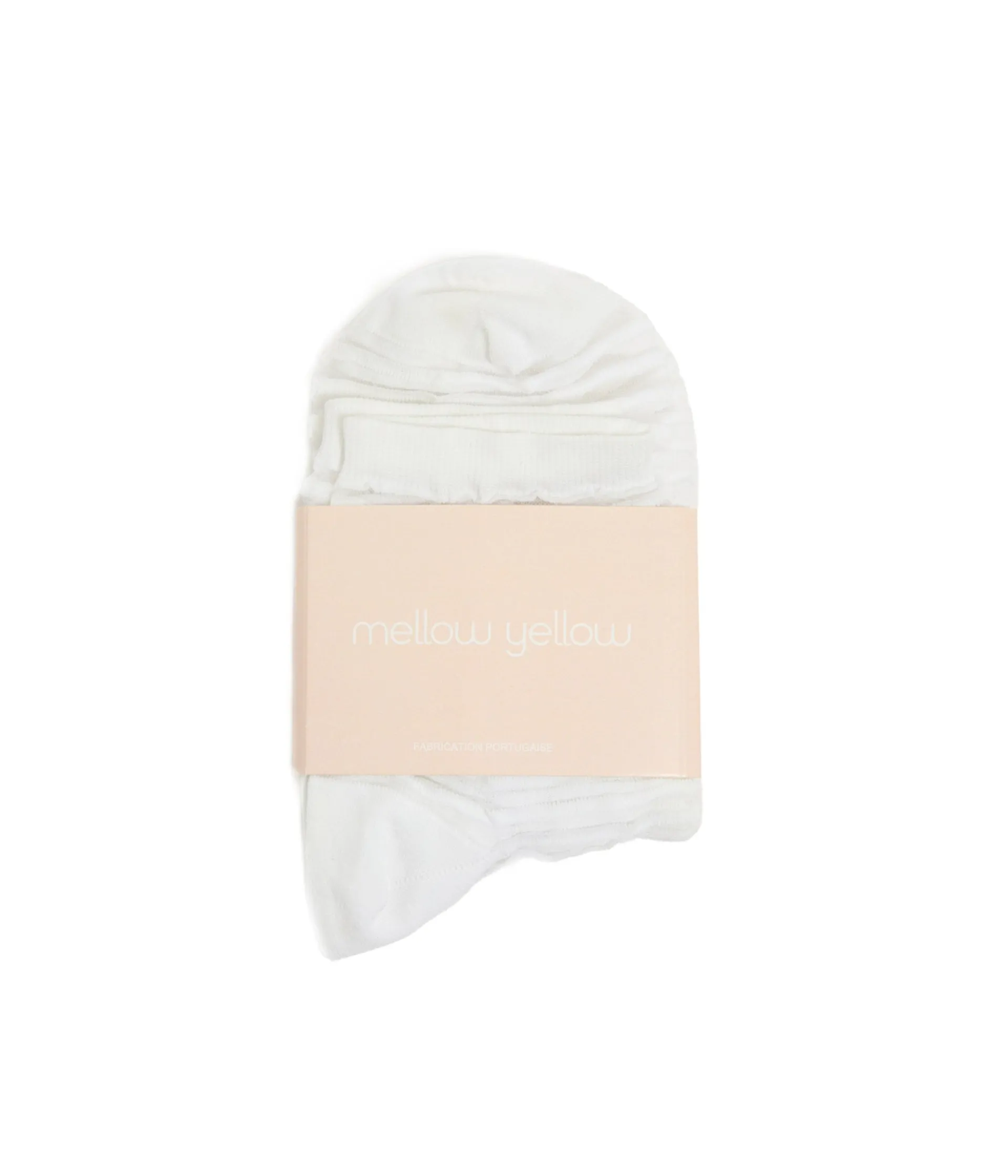 Mellow Yellow Chaussettes-Chaussettes hes relief Lina