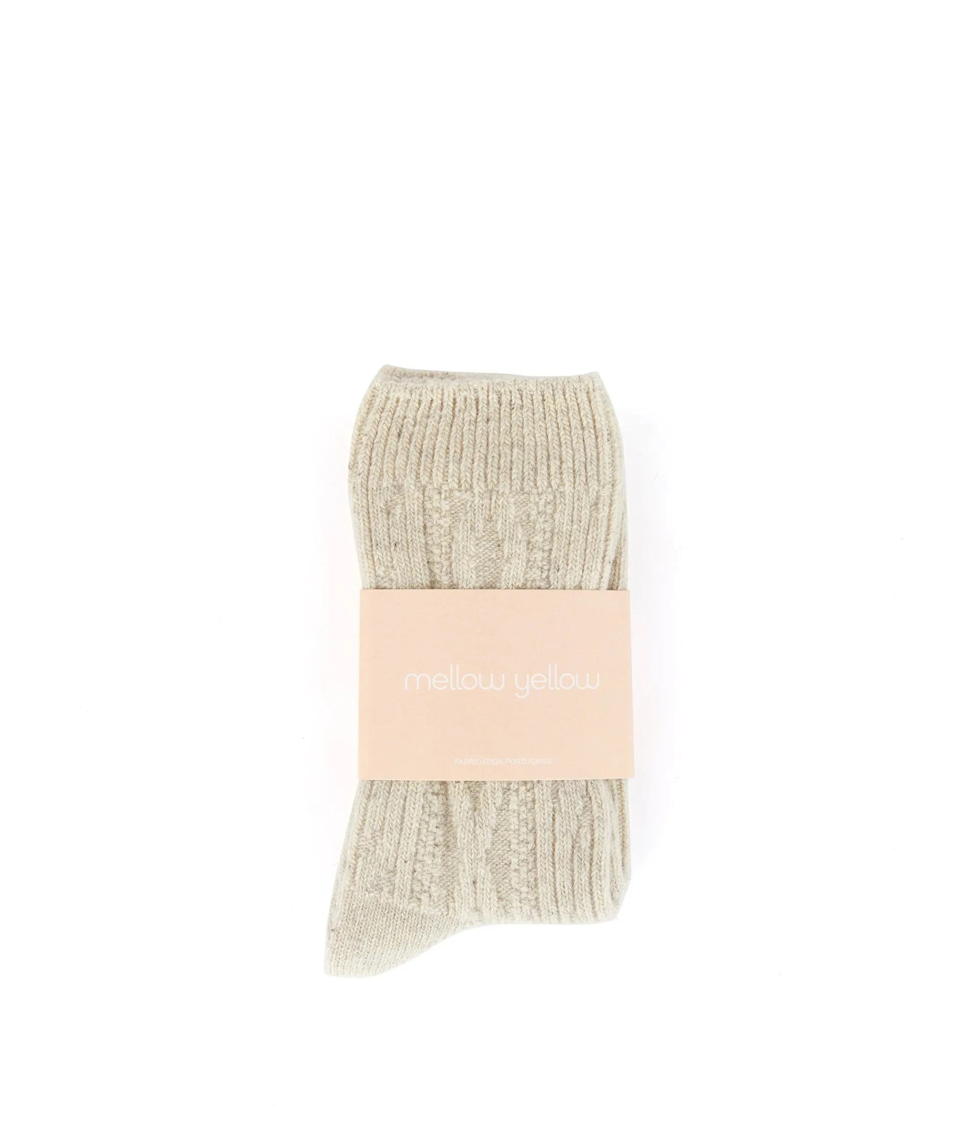 Mellow Yellow Chaussettes, Accessoires-Chaussettes côtelées s April