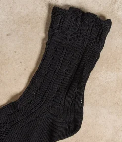 Mellow Yellow Chaussettes-Chaussettes es ajourées Lisette