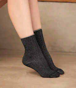 Mellow Yellow Chaussettes-Chaussettes es argent Alexina