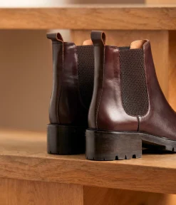 Femme Mellow Yellow Boots, Bottines-Chelsa boots chocolat Adolie