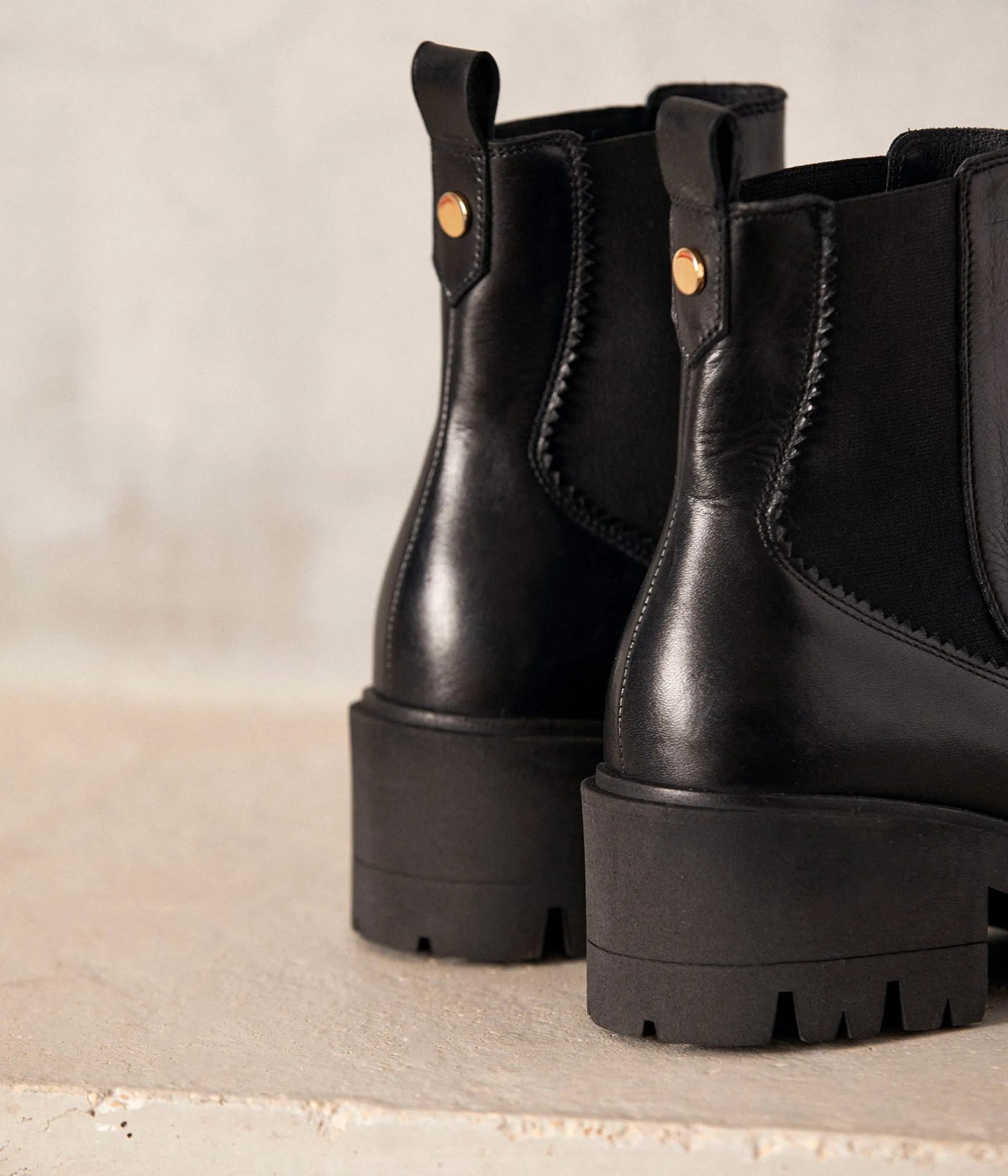 Femme Mellow Yellow Boots, Bottines-Chelsea boots crantées Ada