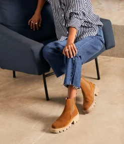 Femme Mellow Yellow Boots, Bottines-Chelsea boots crantées Ada