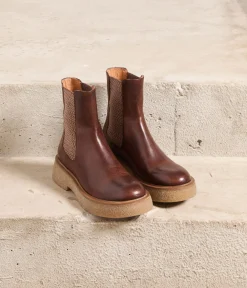 Femme Mellow Yellow Boots, Bottines-Chelsea boots crêpe Brianna