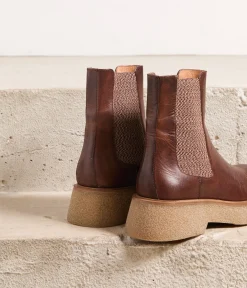 Femme Mellow Yellow Boots, Bottines-Chelsea boots crêpe Brianna