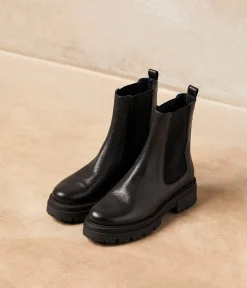 Femme Mellow Yellow Boots, Bottines-Chelsea boots noires Adema