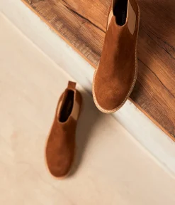 Femme Mellow Yellow Boots, Bottines-Chelsea boots tabac Calista