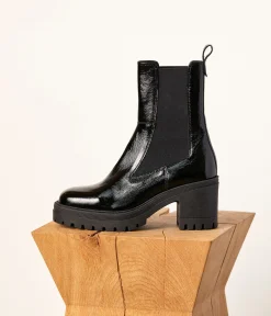 Femme Mellow Yellow Boots, Bottines-Chelsea boots vernies Alixia