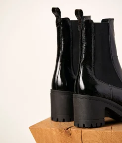 Femme Mellow Yellow Boots, Bottines-Chelsea boots vernies Alixia